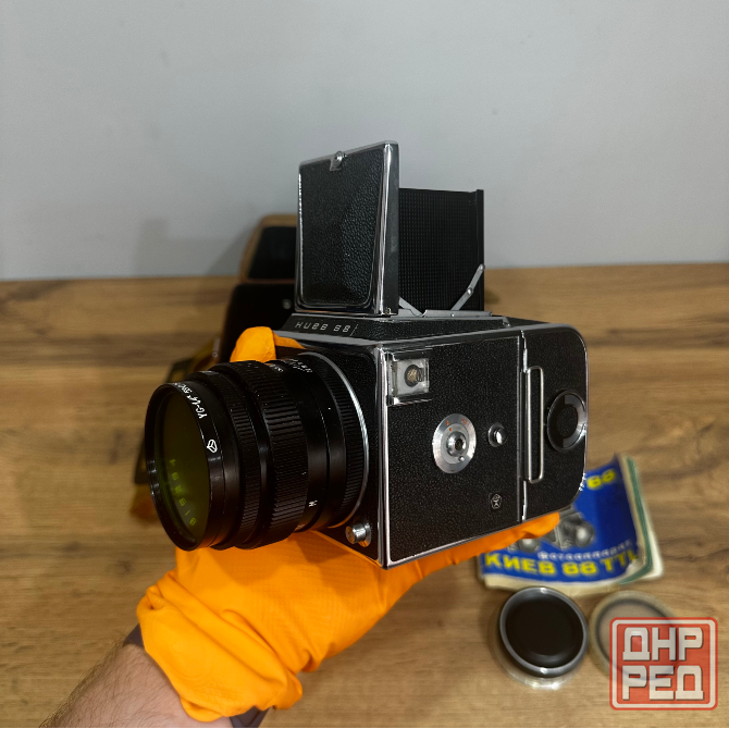 Пленочный фотоаппарат Киев-88 TTL Донецк - изображение 1