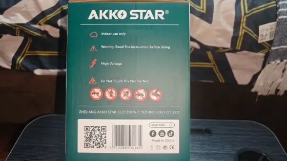 Электрическая ловушка AKKO STAR Mosquito Fly Trap Killers Донецк