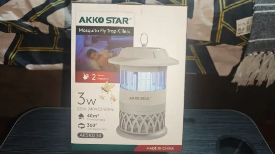 Электрическая ловушка AKKO STAR Mosquito Fly Trap Killers Донецк