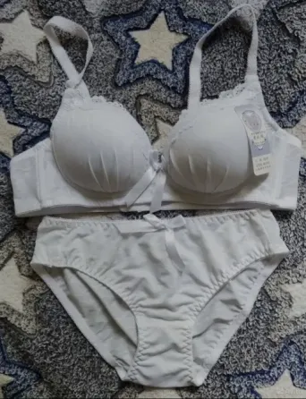 Комплект нижнего белья белый Мариуполь