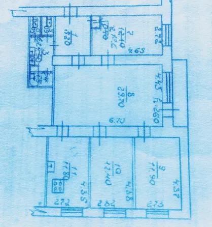Продается 3-комнатная Квартира в Кировском районе. Семашко. Улица Коммунаров. Крупногабаритная Донецк
