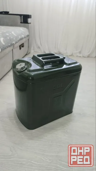 Металлическая топливная канистра 50 л Донецк - изображение 1