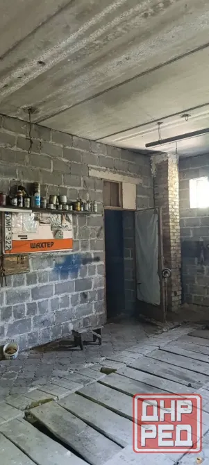 Срочно Двухэтажный бокс-гараж 120 кв м для бизнеса и жилой дом с газом Киевский район Донецк - изображение 1