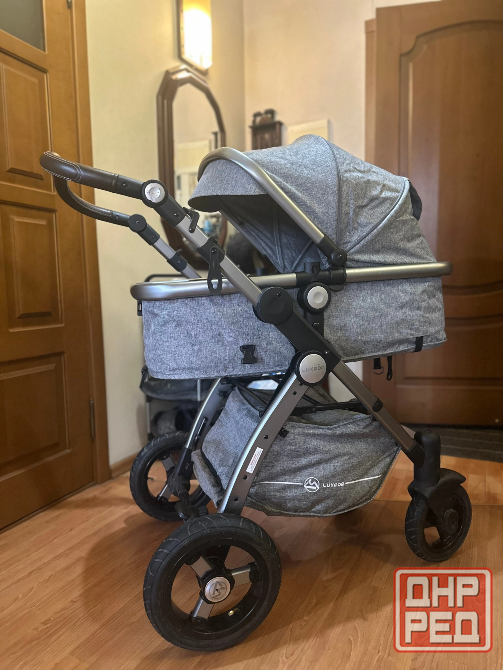 Коляска Luxmom 3в1 600G Донецк - изображение 1