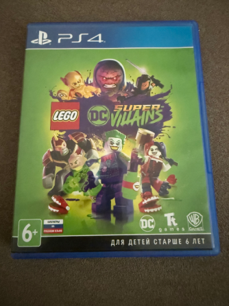 Lego DC Super Villains новый диск пс4 пс5 1-2 игрока Донецк