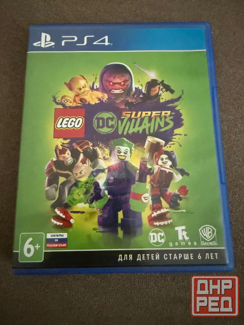 Lego DC Super Villains новый диск пс4 пс5 1-2 игрока Донецк - изображение 1