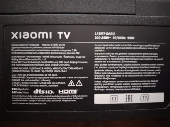 Телевизор Xiaomi l43m-earu Донецк