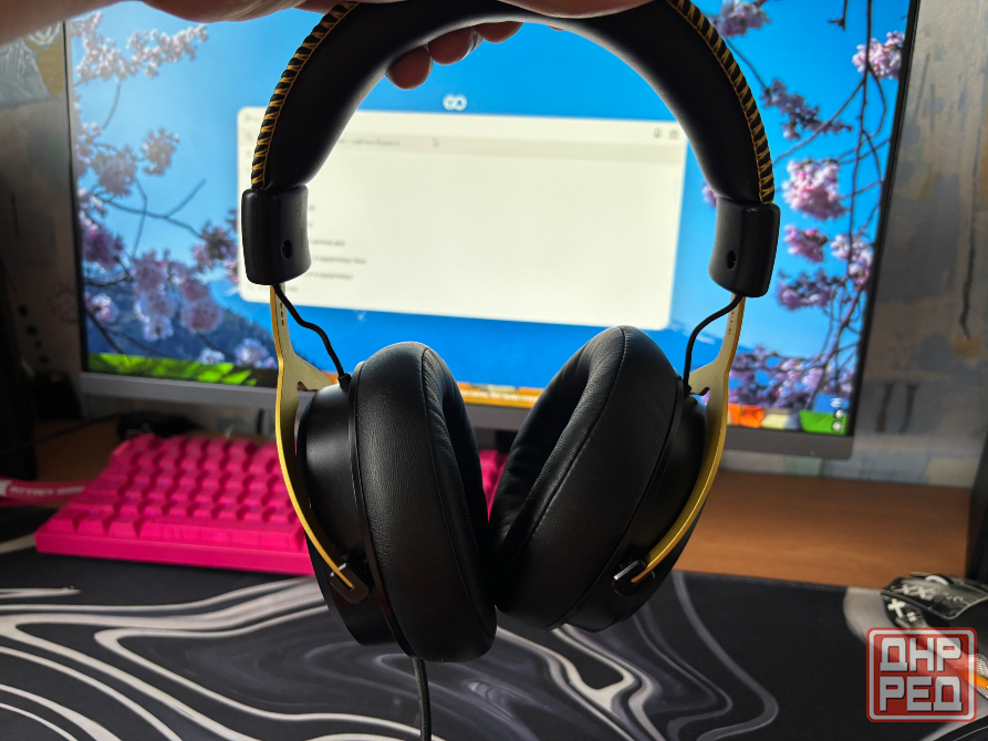 Наушники Bloody G520S в золотисто-черной расцветке Донецк - изображение 4