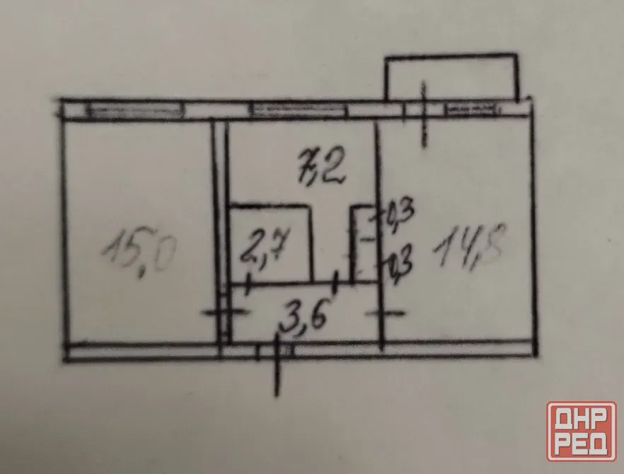 Продам 2 комн. кв. Калининский р-н Донецк - изображение 7
