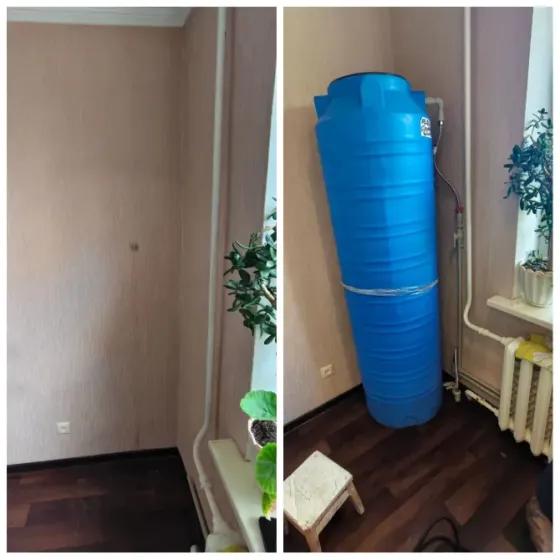 Установка накопительных баков и насосных станций Донецк