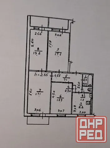Продается 4 комнатная квартира ул. Вильнюсская, г. Донецк Донецк - изображение 12