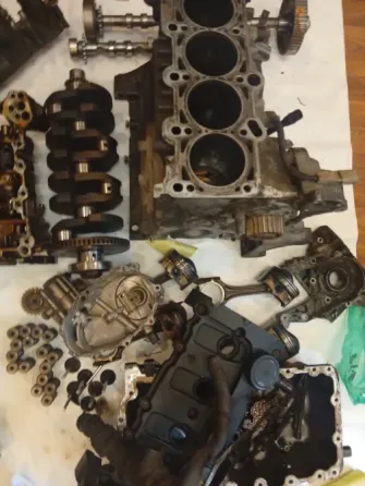 Двигатель в разборе 2.0 FSA VW Audi Skoda Горловка