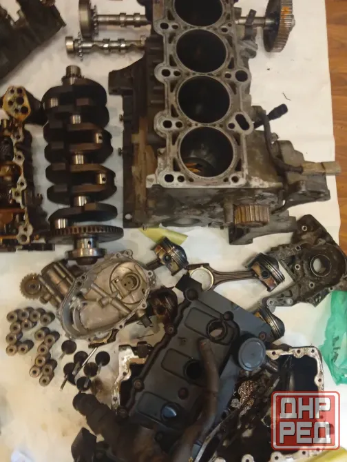 Двигатель в разборе 2.0 FSA VW Audi Skoda Горловка - изображение 1