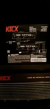 Сабвуфер KICX Макеевка