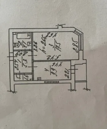 Продам 1 квартиру на Тихом, 2/9 Донецк