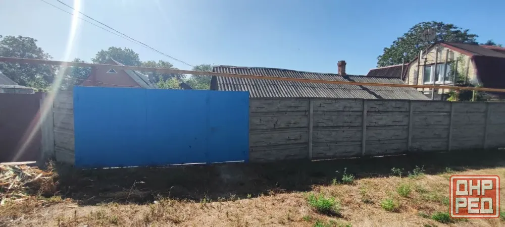 Продаётся земельный участок с домом под реконструкцию в Калининском районе Донецк - изображение 1