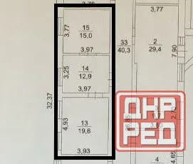 Аренда офисного помещения 47,7 кв.м Донецк - изображение 3