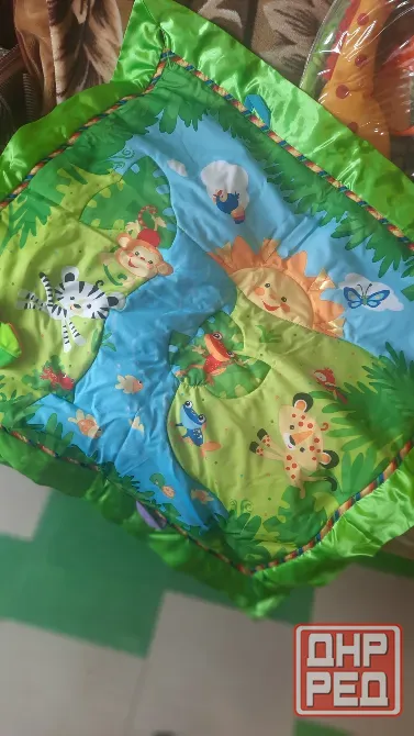 Игровой коврик + кресло fisher price Донецк - изображение 2