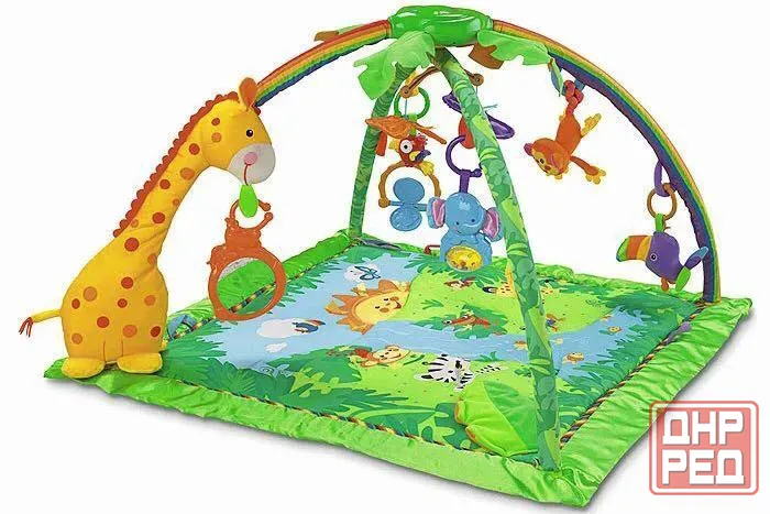 Игровой коврик + кресло fisher price Донецк - изображение 1