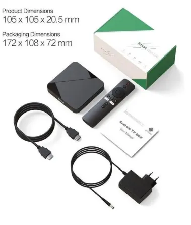 Приставка TANIX TX5 4/32Gb andr14,пульт блют,голос,,слимбокс тв Донецк