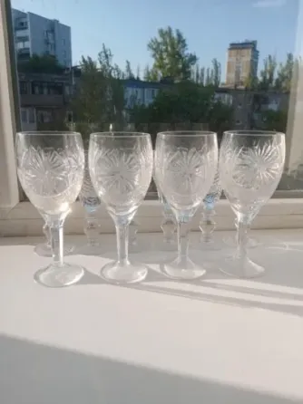 Хрустальные фужеры ссср Донецк