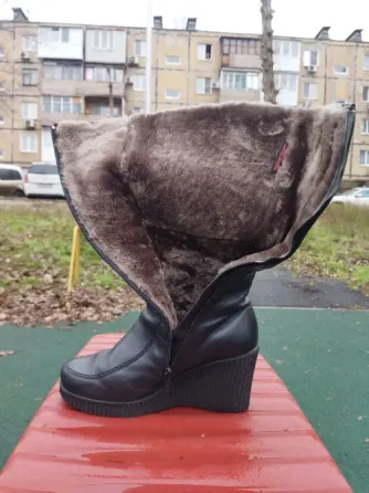 Сапоги женские кожаные Беларусь. Донецк