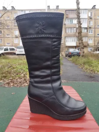Сапоги женские кожаные Беларусь. Донецк
