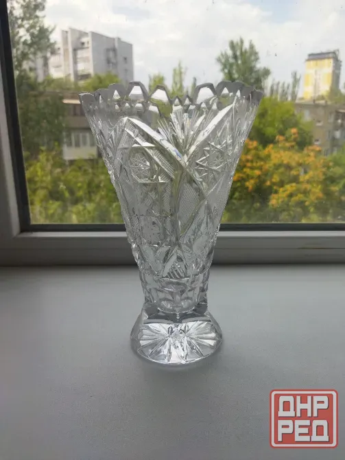 Хрустальная ваза времён ссср Донецк - изображение 1