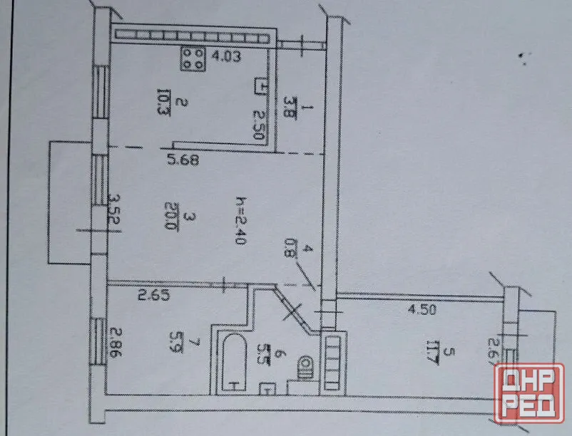 Продам 3к.кв. Кировский р-н. мкр. Текстильщик. Ориентир маг.Твой магазин. ул.Терешковой. Донецк - изображение 10