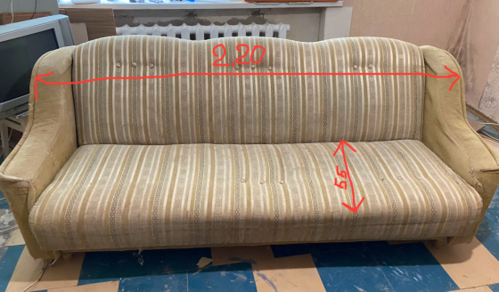Продам диван-книжка б/у Донецк