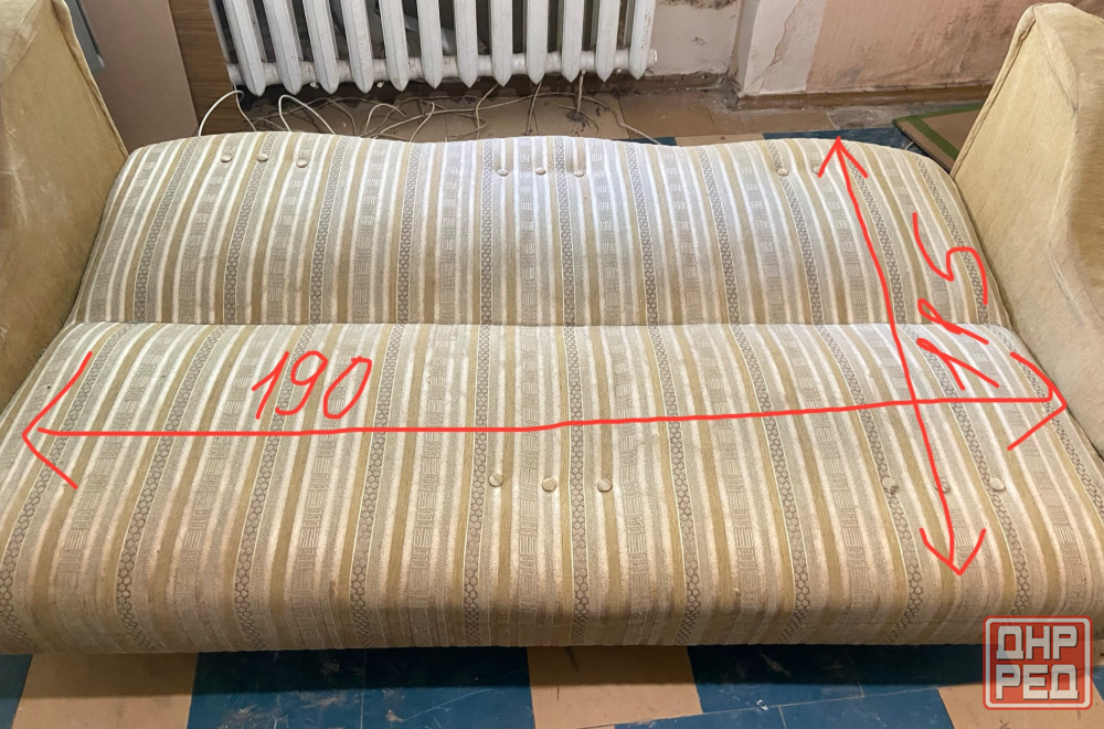 Продам диван-книжка б/у Донецк - изображение 2