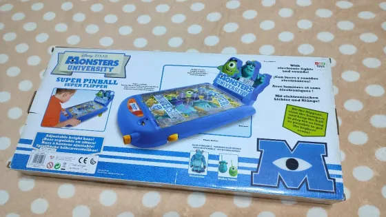 Disney Pixar Университет монстров. Настольная игра Пинболл Pin Донецк