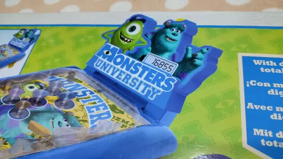 Disney Pixar Университет монстров. Настольная игра Пинболл Pin Донецк