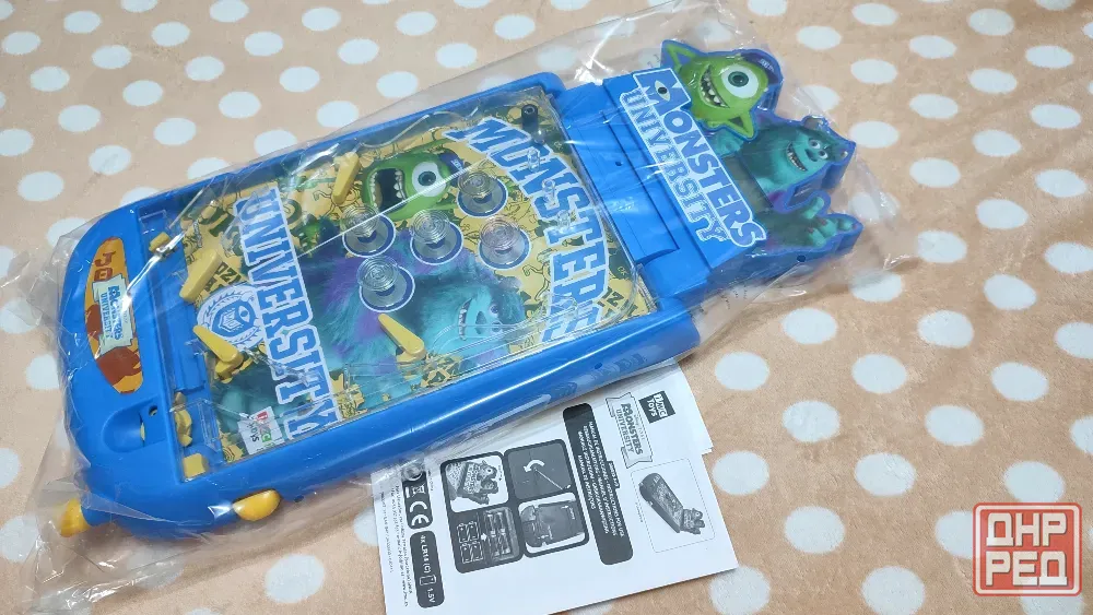Disney Pixar Университет монстров. Настольная игра Пинболл Pin Донецк - изображение 4