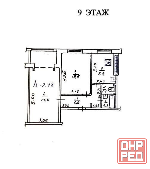 Продажа отличной 2-комн. квартиры (52 кв. м.) Магистральный. Донецк - изображение 9