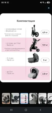 Коляска luxmom 3в 1 Донецк