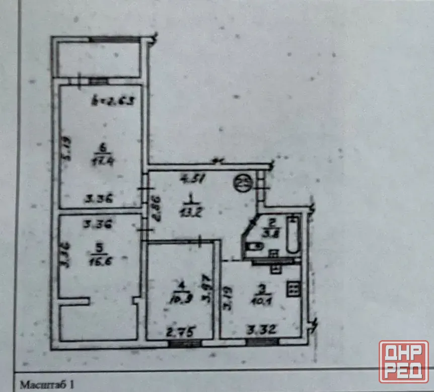 Продам 3к квартиру мкрн Донской Донецк - изображение 12