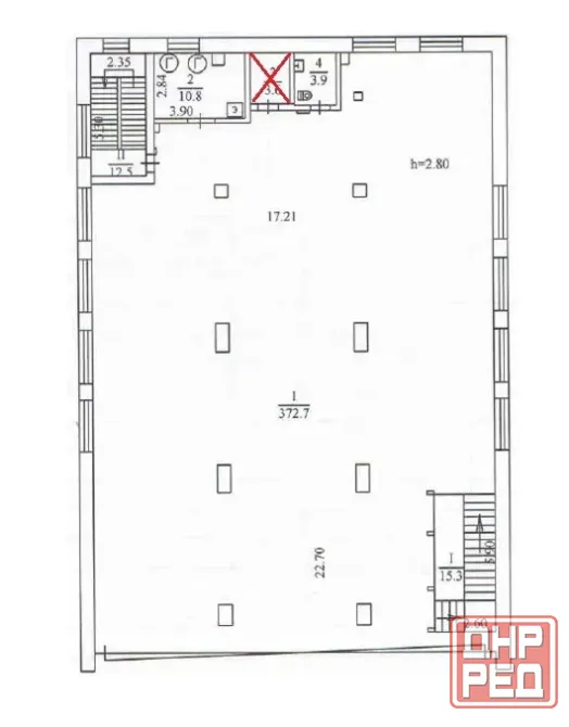 Аренда коммерческого помещения, 2 этаж - 387.4 м. кв. Донецк - изображение 5