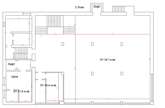 Аренда коммерческого помещения, 407.2 м. (2 этаж) Макеевка