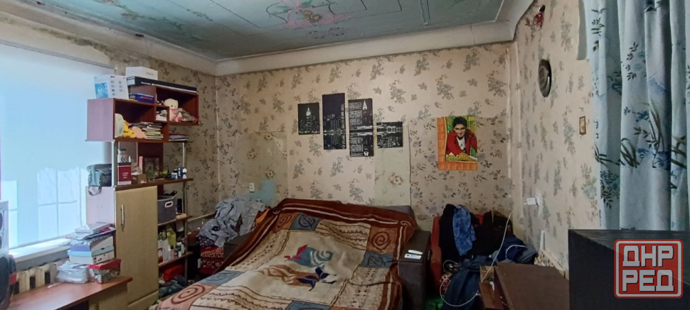 2к квартира, Азотный, 50м2, 1/2, под ремонт Донецк - изображение 1