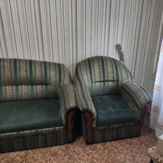 Диван + 2 кресла (Текстильщик) Донецк