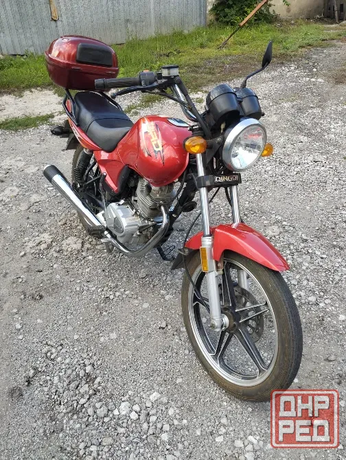 Продам Корейский мотоцикл Qingqi Енакиево - изображение 1