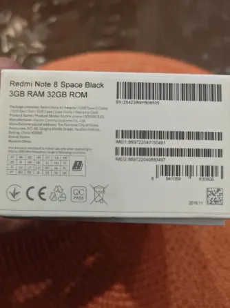 Redmi Note 8 3/32 черный отличное состояние Донецк
