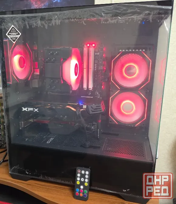 Системный блок RYZEN 5 5500/DDR432gb/x470/RX580/WIFI/SSD M2 256GB/ARGB Макеевка - изображение 2