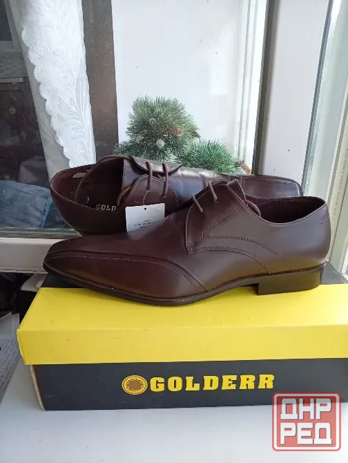 Туфли мужские кожаные 43-44 р. GOLDERR Донецк - изображение 4