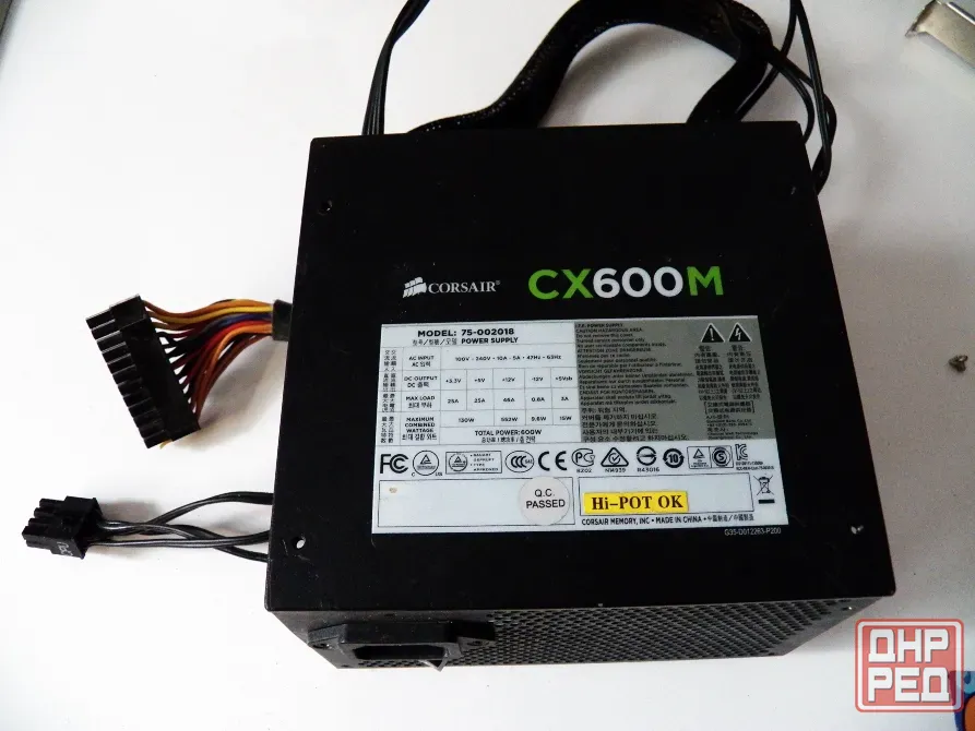 Блок питания corsair CX600M Донецк - изображение 2