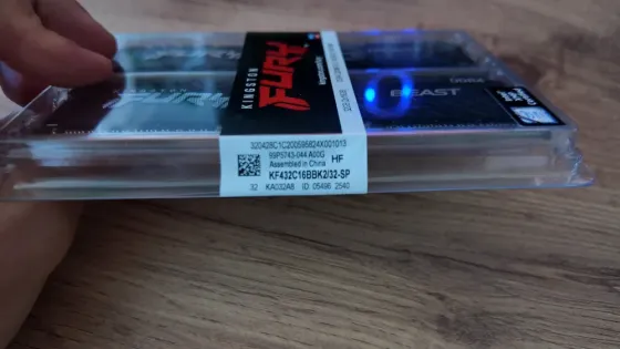 Новая Kingston Fury Beast DDR4 32GB 2x16gb 3200mhz Донецк