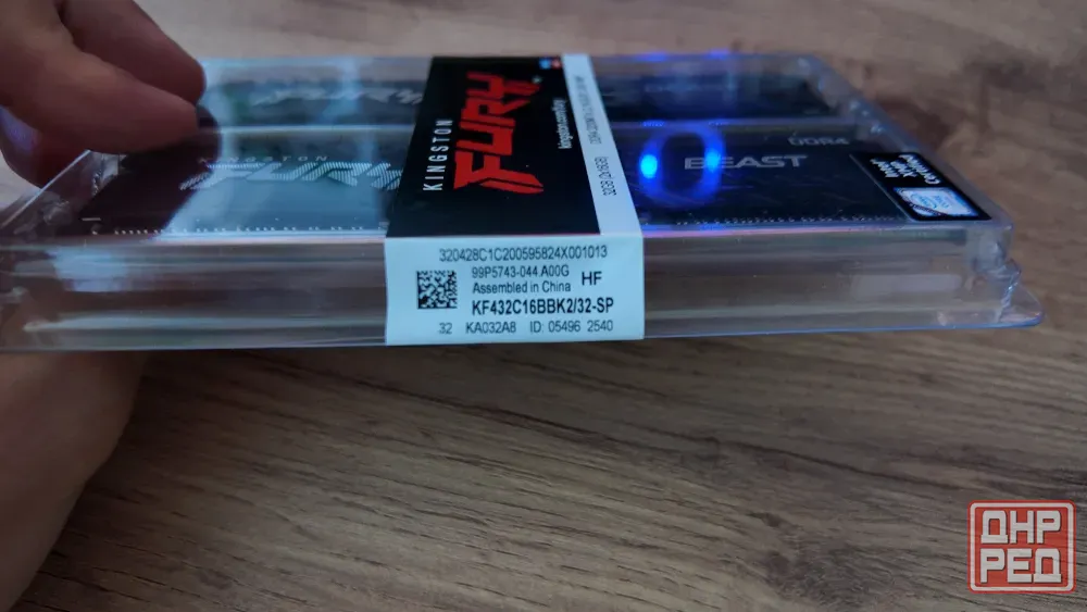 Новая Kingston Fury Beast DDR4 32GB 2x16gb 3200mhz Донецк - изображение 3
