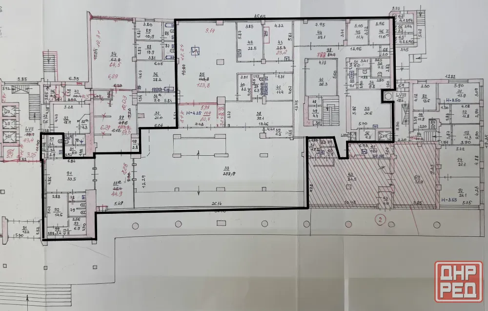 Сдам в аренду помещение 916 м² в центре Горловки Горловка - изображение 1