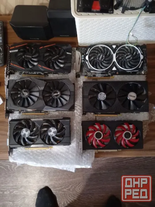 видеокарты Rx 550, ge force 1050,ge force 220 ,radeon 7750 Донецк - изображение 1